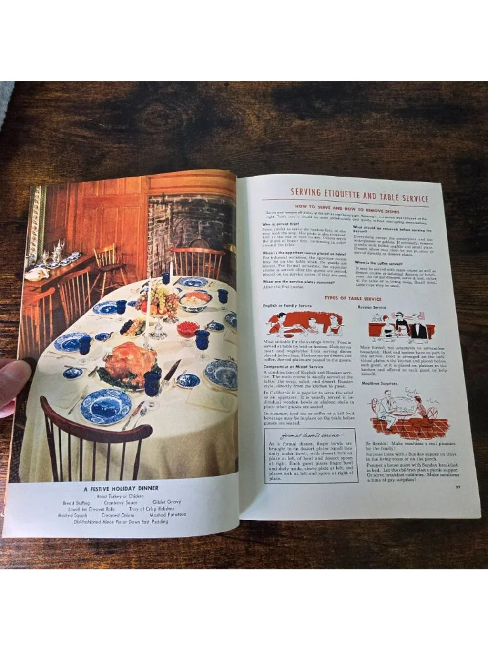 Betty Crockers Picture Cook Book Revised & Enlarged Hardcover 1950s Vintage